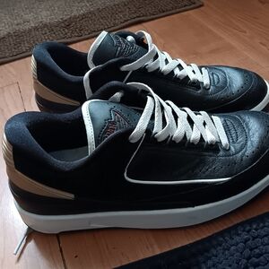 Men's Black and White Air Jordans